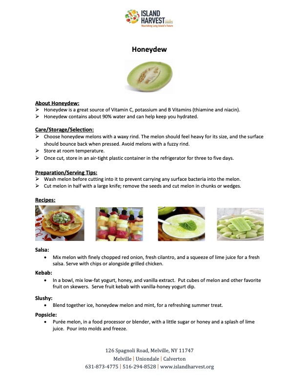 Honeydew Tips_Recipes